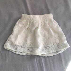 Toddler Lace Skirt